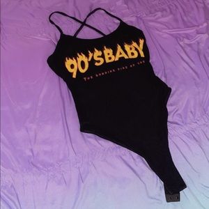 90’s baby onesie shirt size small